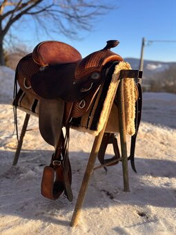 Westernové sedlo Pullman - 4