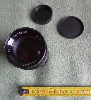 Predám manuál. objektív HANIMAR 135mm so závitom M42 - 4