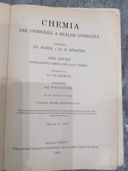 Teória vedy .a chémia nalezovy stav kus 10€ - 4