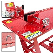 Hydraulická zdvíhacia plošina na motocykle DEMA , 450 kg - 4