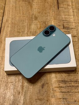 Apple iPhone 16 Teal Green 256GB, Top stav , Záruka - 4