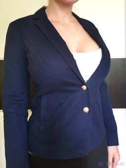 Damske sako tmavomodre - 4