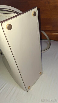 béžová kožená kabelka DKNY - nová - 4