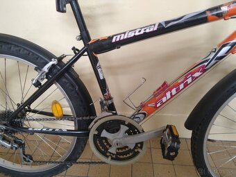 bicykel MISTRAL ALTRIX,24"kolesá,Top stav - 4