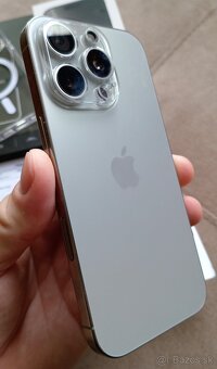 IPHONE 16 PRO 256GB natural titanium, komplet, ZÁRUKA 1/2027 - 4