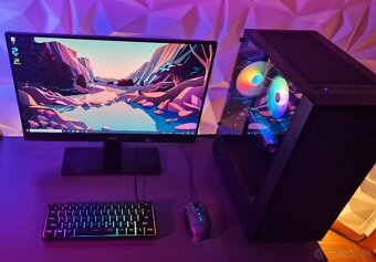 Herný PC + monitor, klávesnica, myš - 4