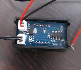 Digitálny teplomer LED červený - 4