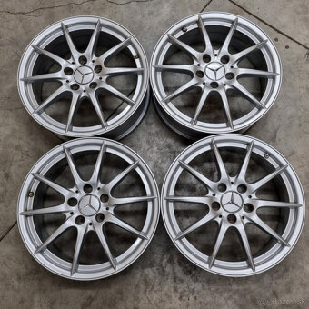 Hliníkové Mercedes disky 5x112 R17 6,5J ET49 - 4