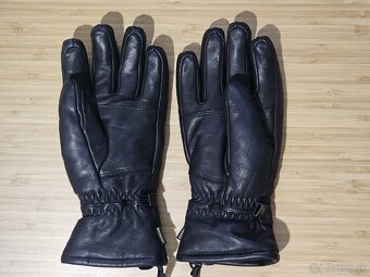 Goldbergh Freeze kožené rukavice, black, veľ. 7.5 - 4