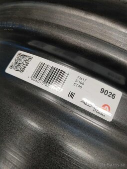 5 x 108 R 17 + 225/55 17 zimné. - 4