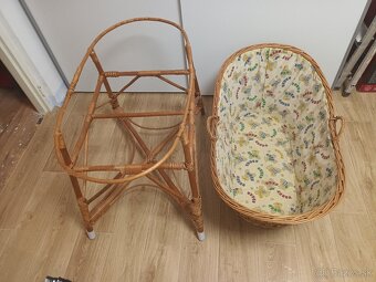 Prútený Mojžišov kôš pre bábätko - 4