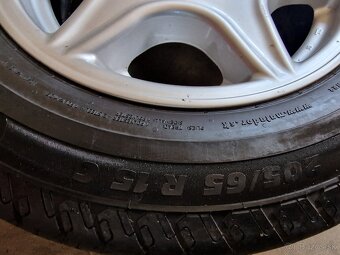 Alu disky org.VW T4 15" 205/65R16C - 4