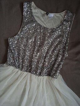 Tylové šaty H&M S/M - 4