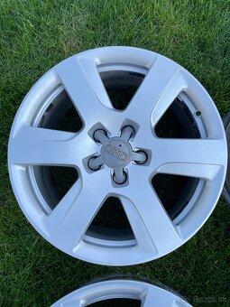 Audi r17 5x112 + letné pneu - 4
