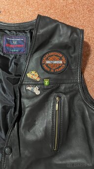 Kožená vesta HARLEY DAVIDSON - 4