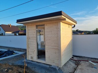 Exteriérová sauna - 4