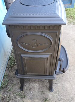 Liatinové kachle Jotul F 3 TD čierný lak - 4