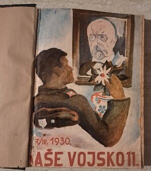 Kompletný zviazaný časopis NAŠE VOJSKO 1929 - 4