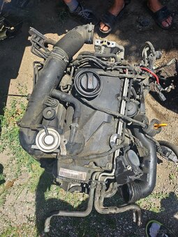 MOTOR 1.9TDI 77KW BXE KOD 21800KM NOVE ROZVODY - 4