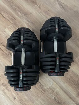Predám nastaviteľné činky Stormred – 2 ks (5–40 kg) - 4