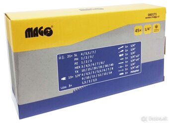 Gola sada CrV 45ks 1/4" MAGG - 4