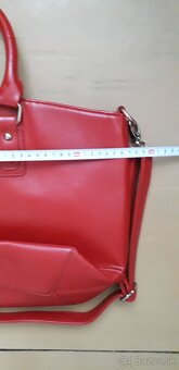 Maxi červená kabelka - 4