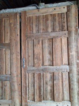 Drevenná masívna brana - 4