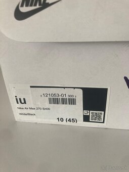 Nike Air Max 270 Black& White - 4