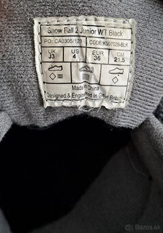 Zimné chlapčenské topánky 36 - 4