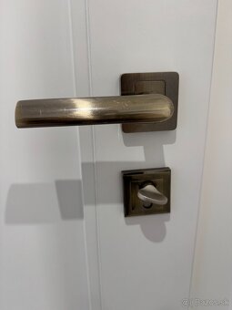 Dvere s obložkou MDF biele - 4
