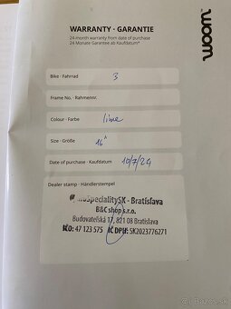 Predám WOOM 3 limetkovej farby - 4