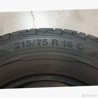 Letné dodávkové pneumatiky 215/75 R16C CONTINENTAL - 4