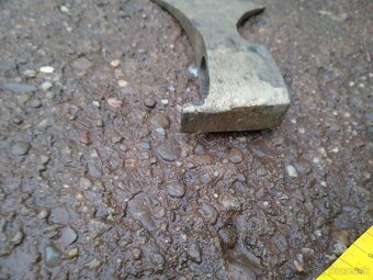 Mosadzná valaška sekerka - 4