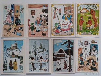 Predám pohľadnice - J. Lada a české rozprávky - 4