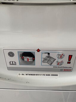Pracka a susicka zn. Bosch - 4
