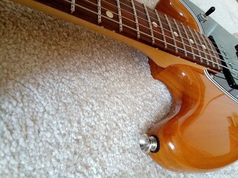 Gitara Fender Player Mustang P90 Pf Aged Natural - Top stav: - 4