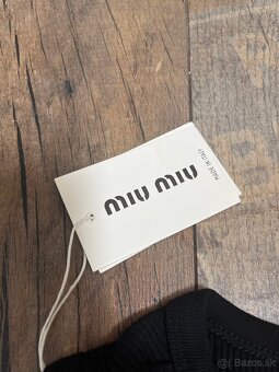 Miu Miu tielko čierne - 4