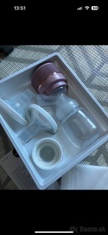 elektrická odsávačka na materské mlieko BabyOno - 4