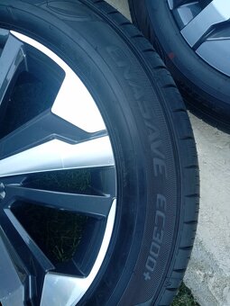 Peugeot 17"..215/60 R17 orig.hliník.disky...letná sada - 4