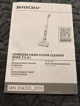 Predám akumulátorovy čistič tvrdých podláh - 4