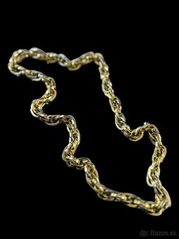 Zlatá reťaz - retiazka Atypický vzor, 14k zlato 585 - 4