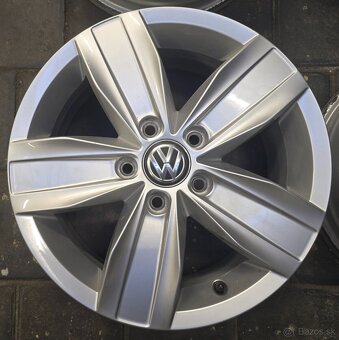 ORIGINÁL VW HLINÍKOVÉ DISKY 5x112 R16 - 4