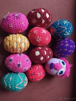 Háčkované veľkonočné ozdoby - 4