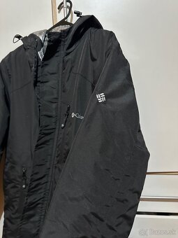 Zimná bunda Columbia - čierna M/L - 4