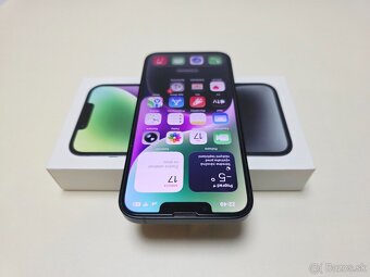 Predám Apple iPhone 14 128gb MIDNIGHT BATERKA 100% - 4