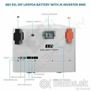 Batérie, solárne krabice 48v Lifepo4, 280Ah pre domácich maj - 4