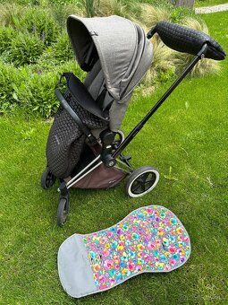 Kočík Cybex Priam Manhattan Grey s Isofix zakladnou - 4
