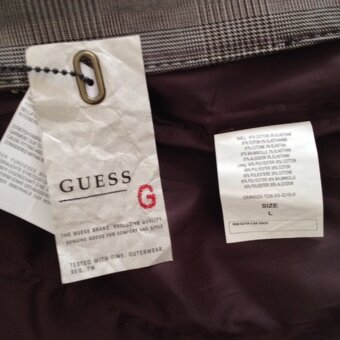 Na predaj nové sako značky Guess s vysačkami. - 4