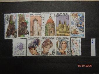 POŠTOVÉ ZNÁMKY - SLOVENSKO - 13 FOTO - 4