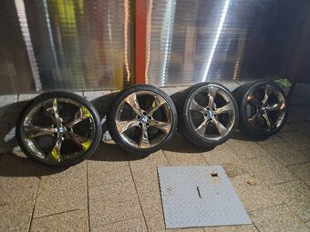 Predám originálne disky 5x120 styling 128 chrom rozmery 21 - 4